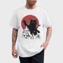 Black Catzilla, Tricou Barbati (Unisex)