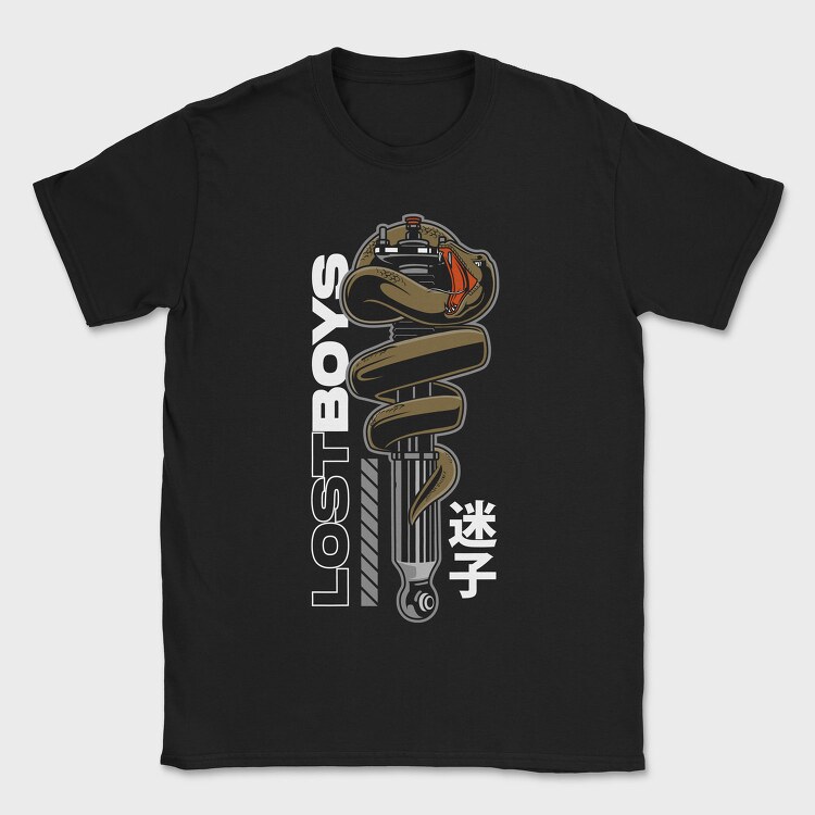 Snake Coilover, Tricou Barbati (Unisex)