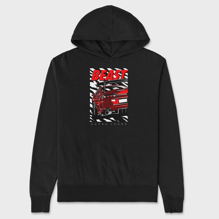 SUPRA JZA80, Hanorac Oversize Barbati (Unisex)