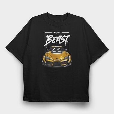 Supra GR Front, Tricou Oversize Barbati (Unisex)