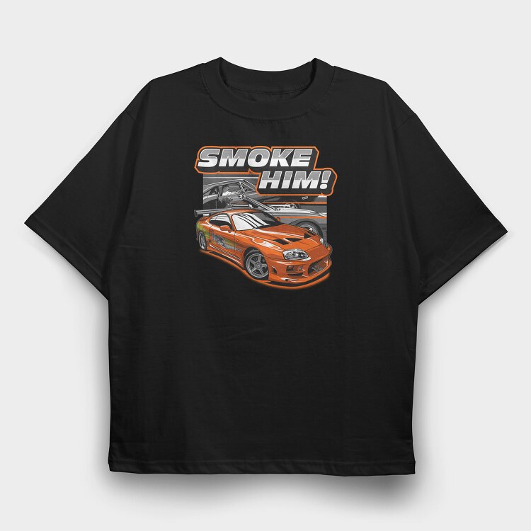 Supra Fast Furious, Tricou Oversize Barbati (Unisex)