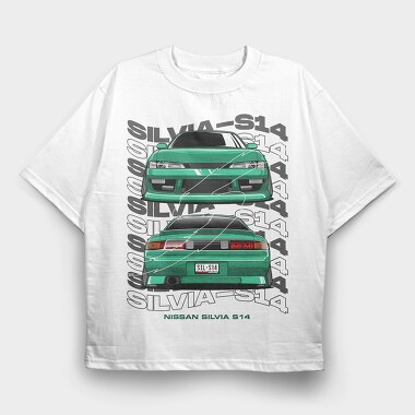 Silvia S14, Tricou Oversize Barbati (Unisex)