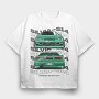 Silvia S14, Tricou Oversize Barbati (Unisex)