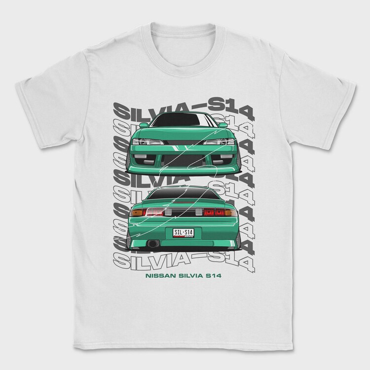 Silvia S14, Tricou Barbati (Unisex)