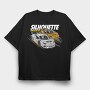 Silhouette Huracan, Tricou Oversize Barbati (Unisex)