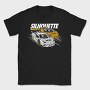 Silhouette Huracan, Tricou Barbati (Unisex)