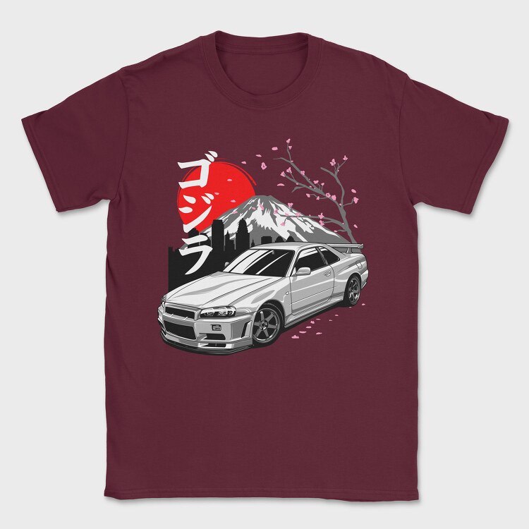Sakura R34, Tricou Barbati (Unisex)