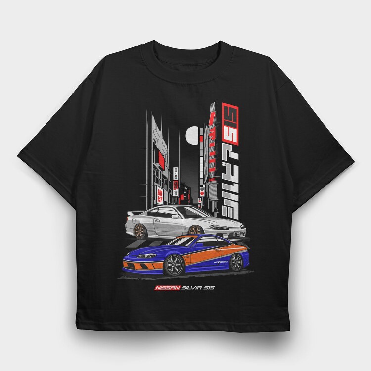S15, Tricou Oversize Barbati (Unisex)