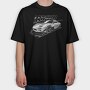 RX7 TRMNL, Tricou Oversize Barbati (Unisex)