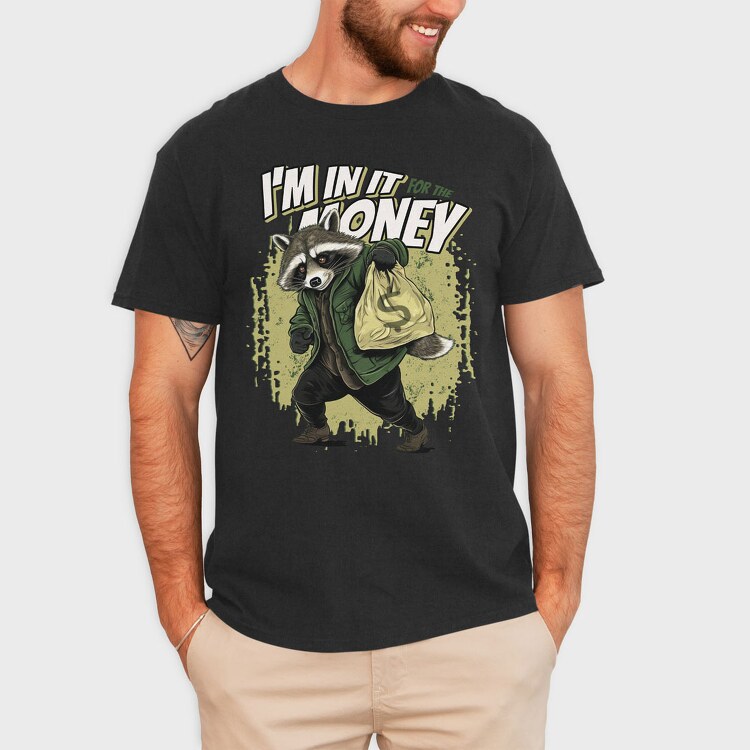 In for the Money, Tricou Barbati (Unisex)