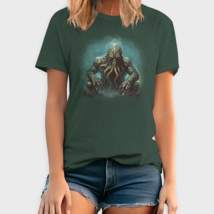 Cthulhu Monster, Tricou Barbati (Unisex)