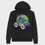 Skull Monstertruck, Hanorac Oversize Barbati (Unisex)