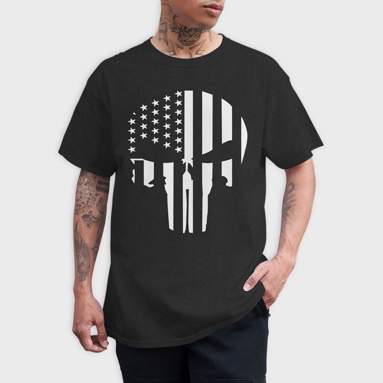 The Punisher 10, Tricou Barbati (Unisex)