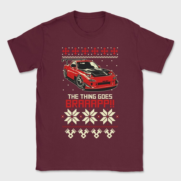 RX7 UGLY SWEATER, Tricou Barbati (Unisex)