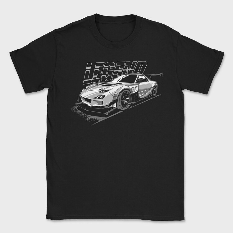 RX7 TRMNL, Tricou Barbati (Unisex)