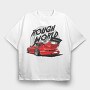 ROUGH WORLD, Tricou Oversize Barbati (Unisex)