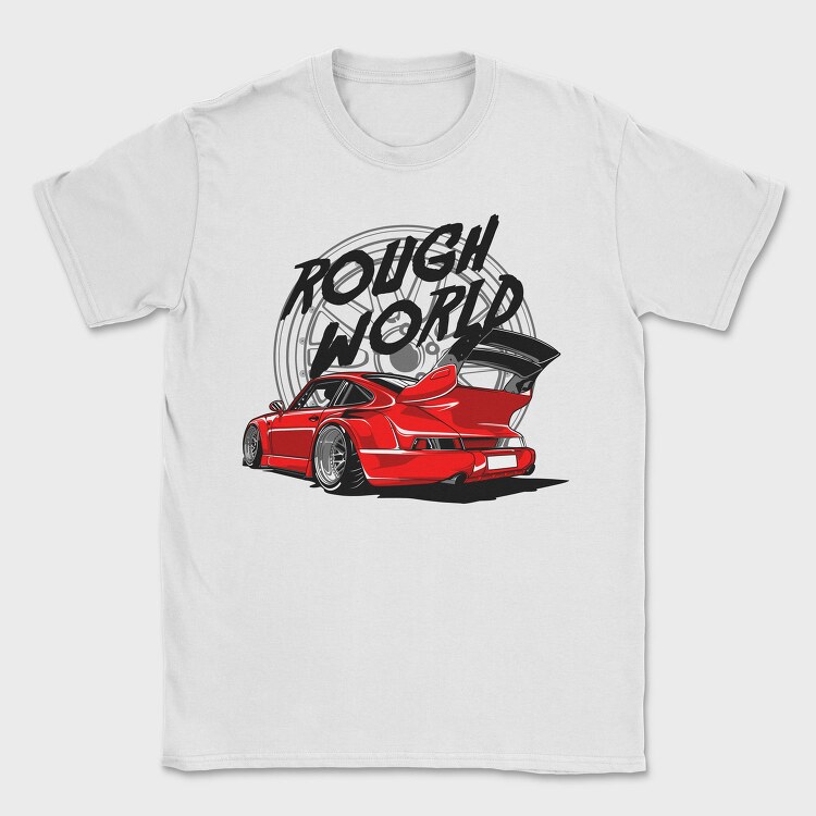 ROUGH WORLD, Tricou Barbati (Unisex)