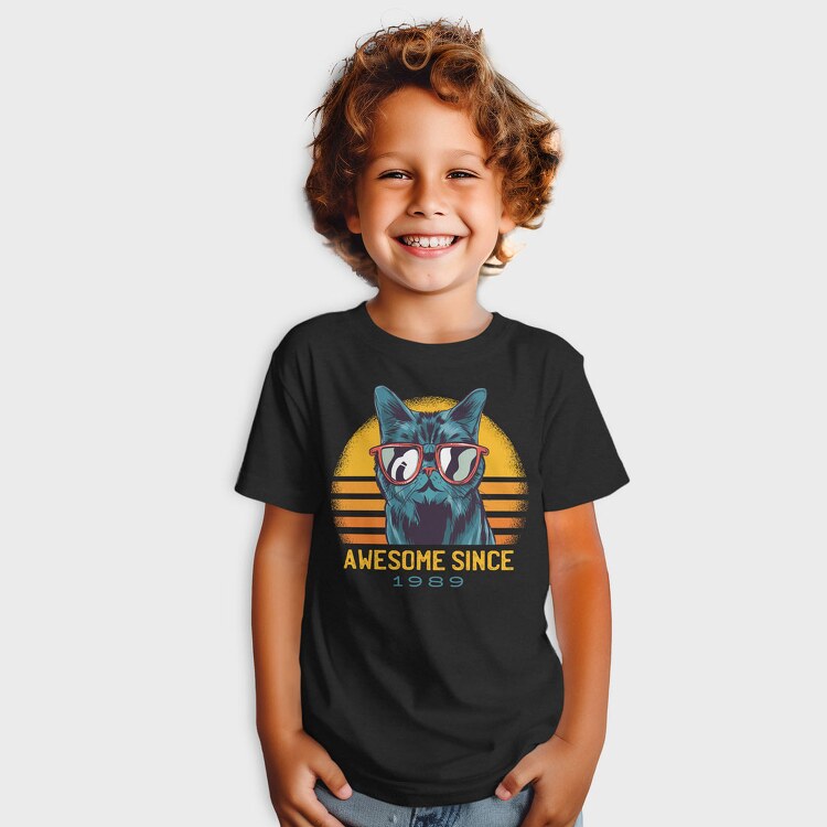 Awesome Cat Since, Tricou Copii