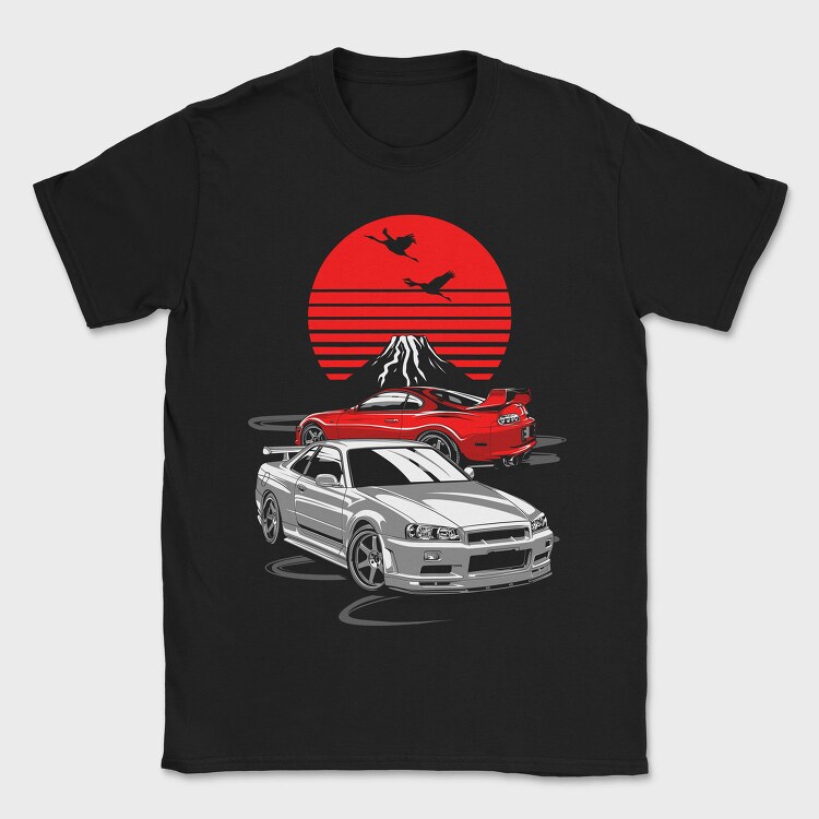 RIVALS GTR SUPRA, Tricou Barbati (Unisex)