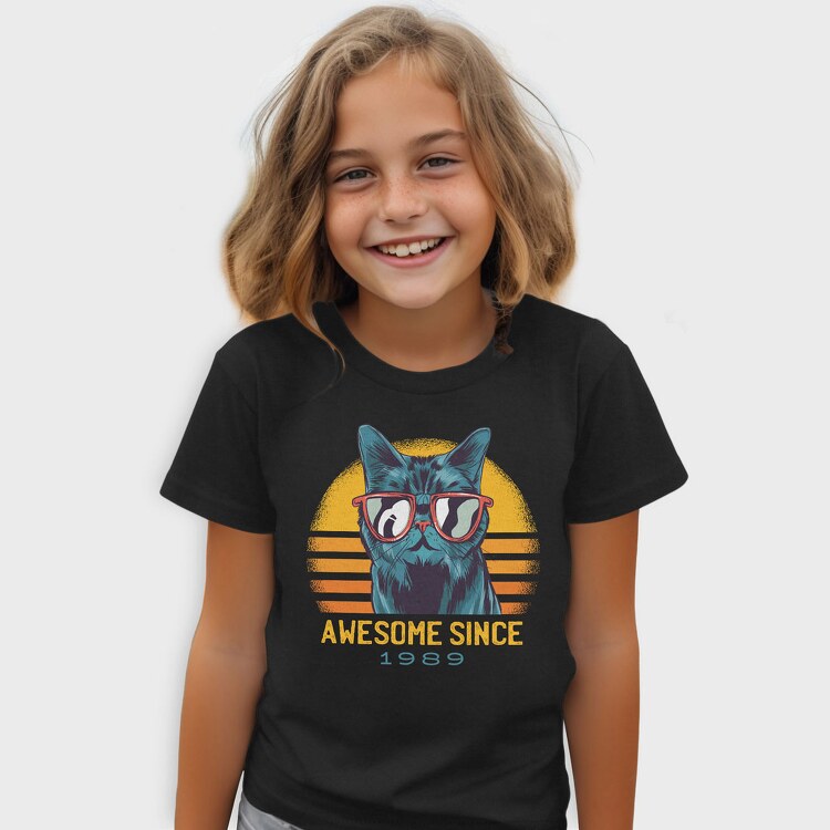 Awesome Cat Since, Tricou Copii