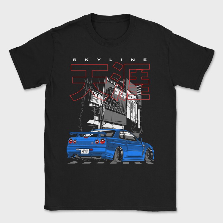 R34 Stance, Tricou Barbati (Unisex)