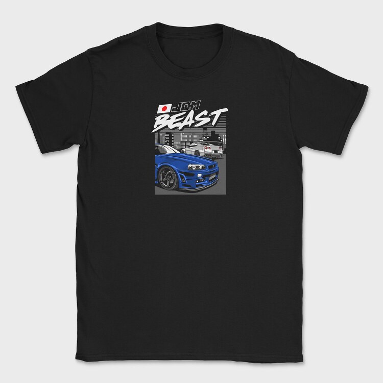 R34 & R35 JDM, Tricou Barbati (Unisex)