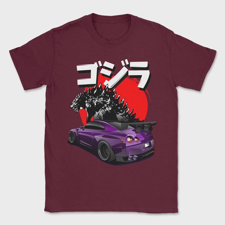 Purple R35, Tricou Barbati (Unisex)