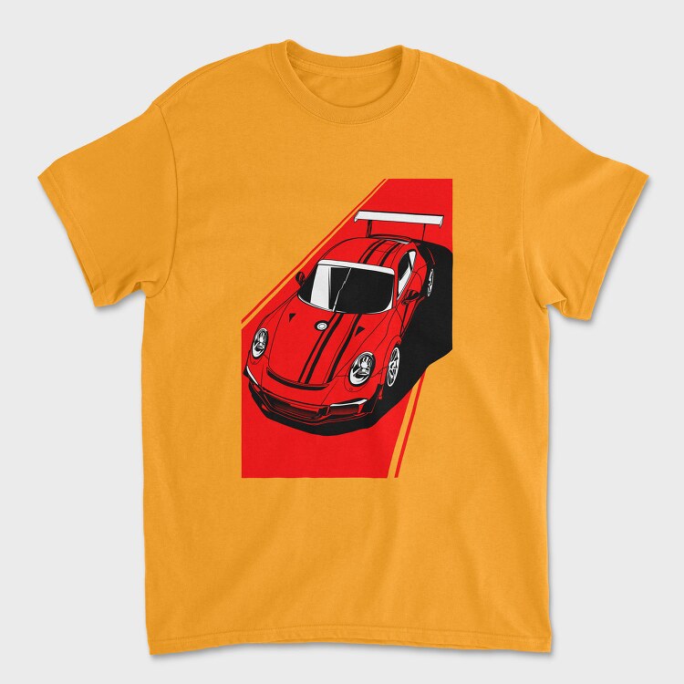 Porsche Gt3 Rs, Tricou Barbati (Unisex)