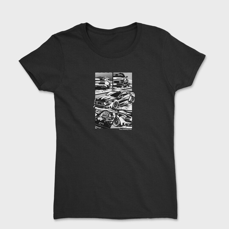 PANEL MUSTANG, Tricou Femei