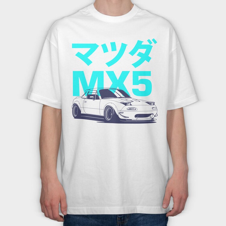 MX5 2, Tricou Oversize Barbati (Unisex)