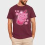 Boba Cat, Tricou Barbati (Unisex)
