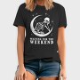 Waiting for the Weekend Skeleton, Tricou Barbati (Unisex)