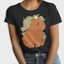Cute Capybara Frog, Tricou Femei