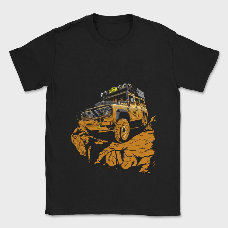 Land Rover Defender Camel, Tricou Barbati (Unisex)