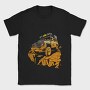 Land Rover Defender Camel, Tricou Barbati (Unisex)