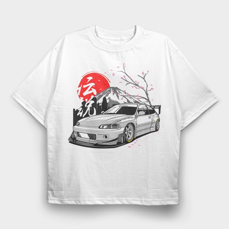 Pandem EG6, Tricou Oversize Barbati (Unisex)
