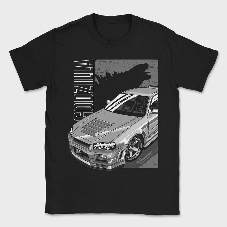Nismo R34, Tricou Barbati (Unisex)