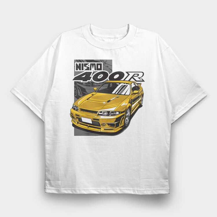 NISMO 400R, Tricou Oversize Barbati (Unisex)