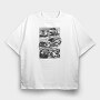 Mustang S550, Tricou Oversize Barbati (Unisex)