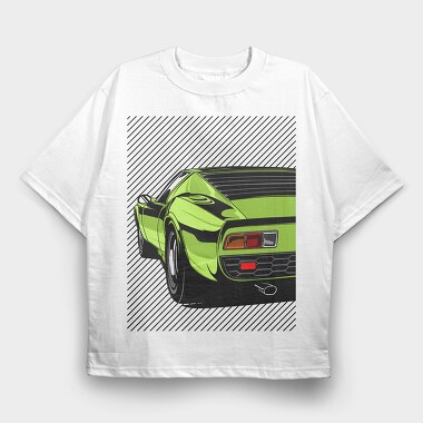Miura, Tricou Oversize Barbati (Unisex)