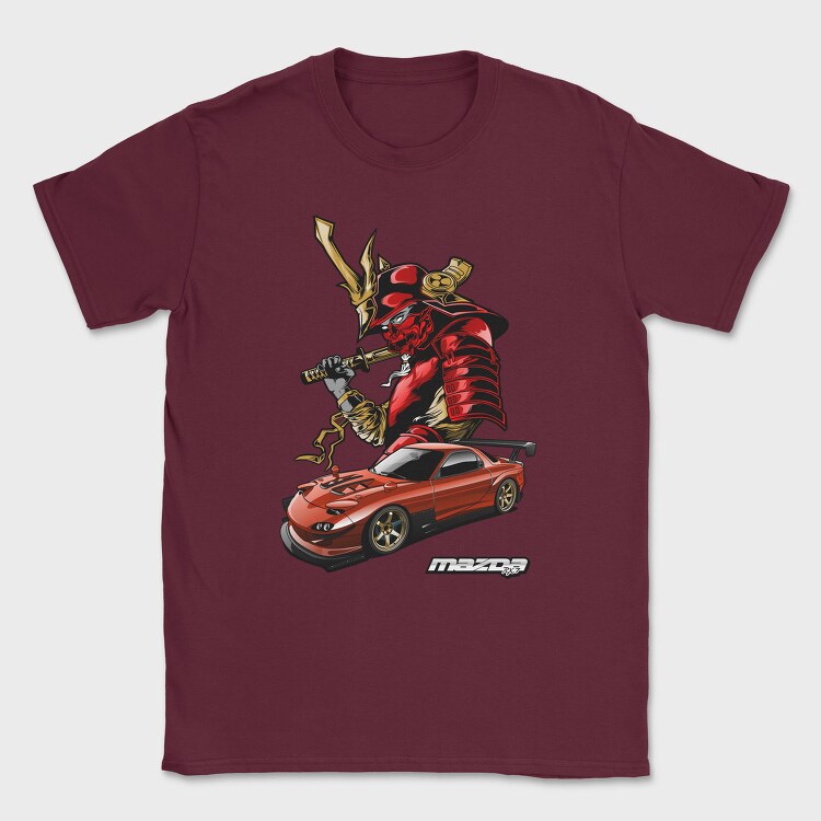Mazda RX7, Tricou Barbati (Unisex)