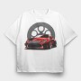 LEXUS, Tricou Oversize Barbati (Unisex)