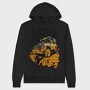 Land Rover Defender Camel, Hanorac Oversize Barbati (Unisex)