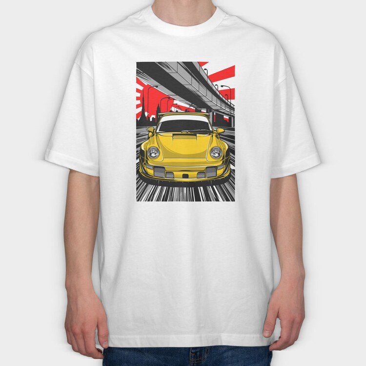 HIGHWAY STAR, Tricou Oversize Barbati (Unisex)