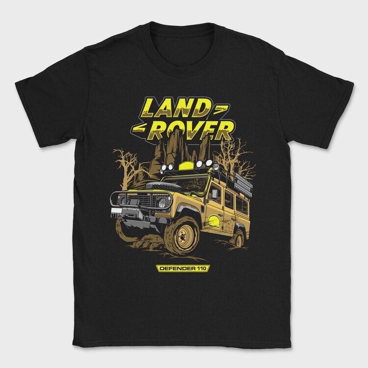 Land Rover Camel, Tricou Barbati (Unisex)