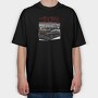 GTR R35 Back, Tricou Oversize Barbati (Unisex)