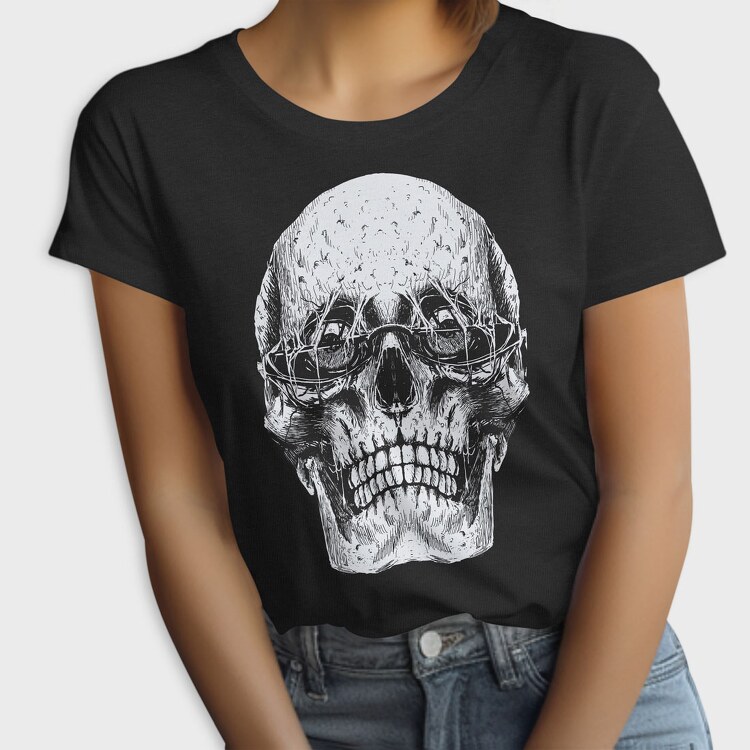 Skull Sunglasses, Tricou Femei