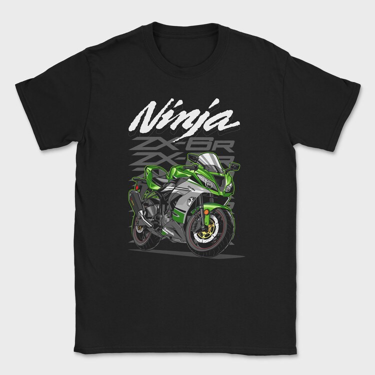 Kawazaki ZX6R, Tricou Barbati (Unisex)