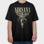 Nirvana 2, Tricou Oversize Barbati (Unisex)