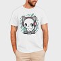 Cute Cat Dj, Tricou Barbati (Unisex)